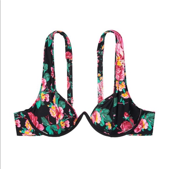 2 PIECE FOR LOVE & LEMONS Rosewater Underwire Swim Top & High-waist Swim Bottom - Picture 15 of 16